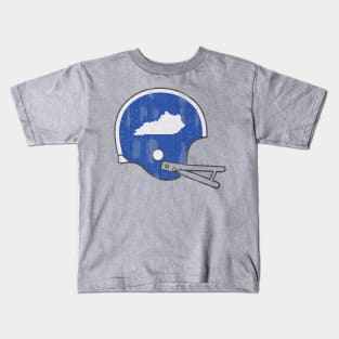 Kentucky Retro Football Helmet Kids T-Shirt